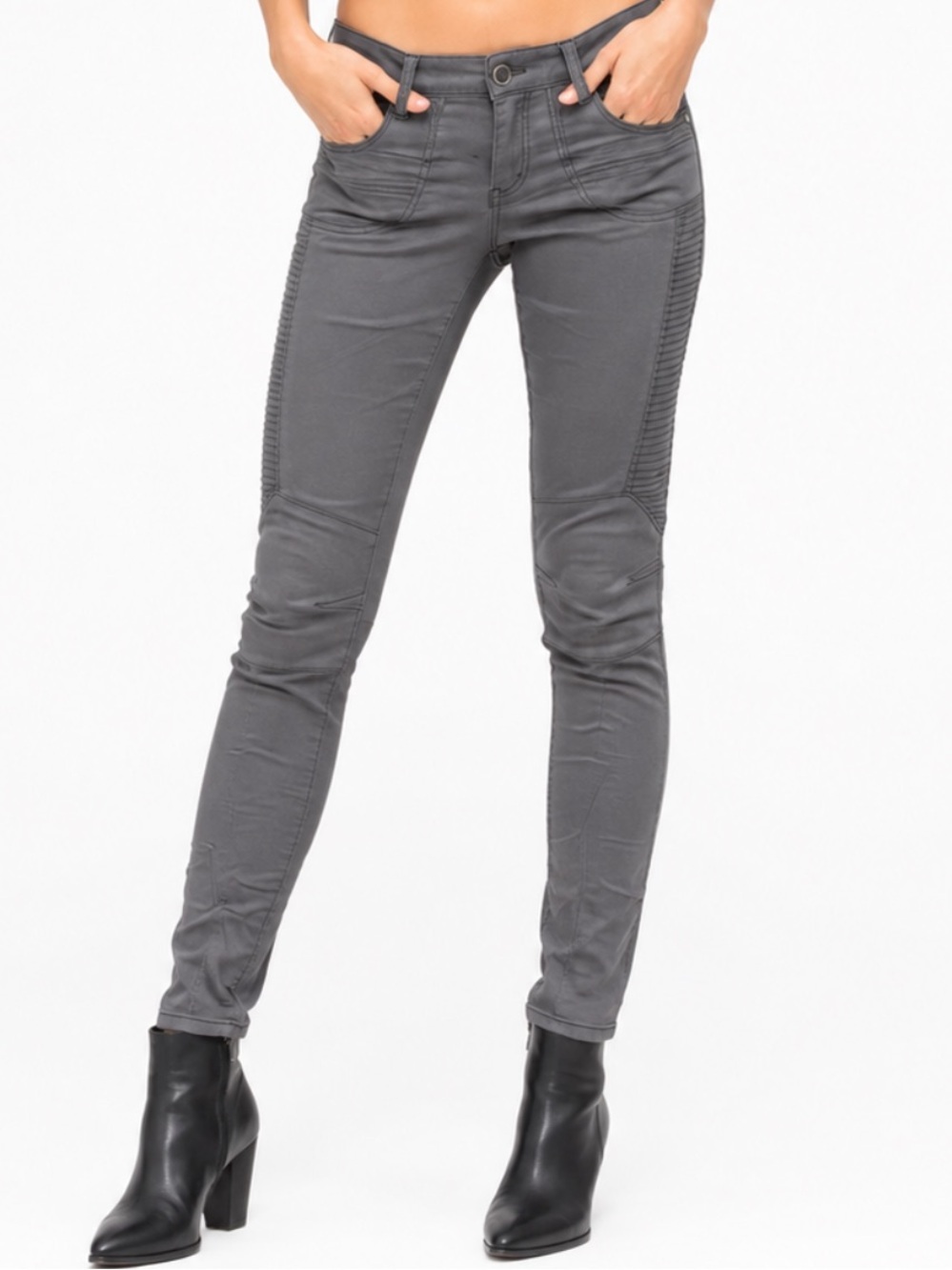 Armani Exchange moto Jeggings